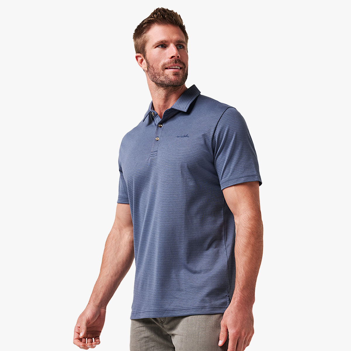 Hard Rock x Travis Mathew The Zinna 2.0 Polo in Indigo | Online