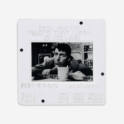 Dean Martin Boxed Original Acrylic 35MM Photograph in Acrylic Case