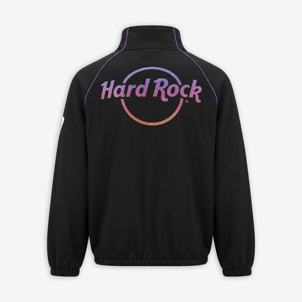 Hard Rock Move to the Music Quarter Zip Jacket in Black | Online