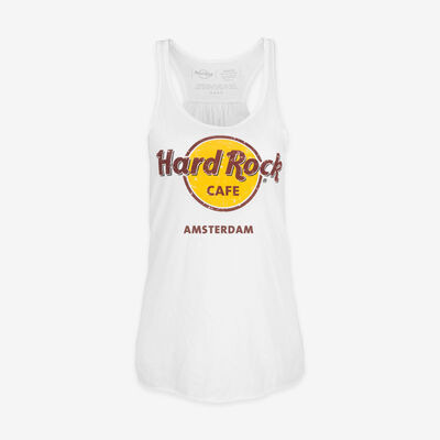 Women's Classic Logo White Tank