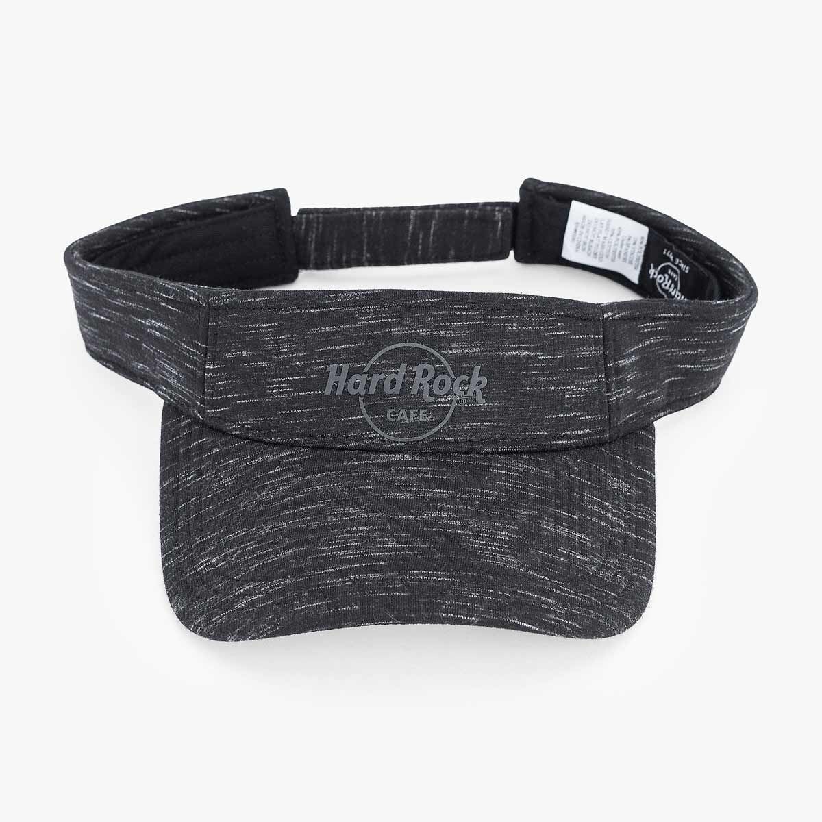 Space Dyed Performance Visor in Black | Online Rock Shop