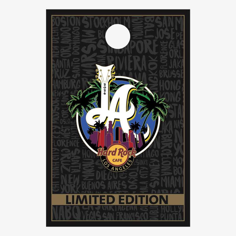 Hard Rock Cafe Los Angeles 2026 LA City Emblem Limited Edition Pin 