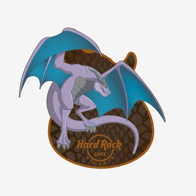 Limited Edition Dragon Guitar Pin