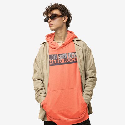 Casino Vintage Coral Hoodie Casino Vintage Coral Hoodie