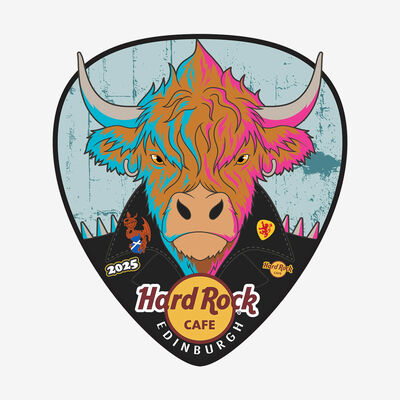 Limited Edition Edinburgh Highland Punk Pin Limited Edition Edinburgh Highland Punk Pin