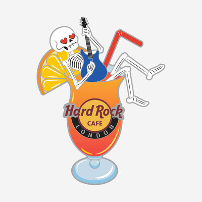 Collectible London Skele Hurricane Pin