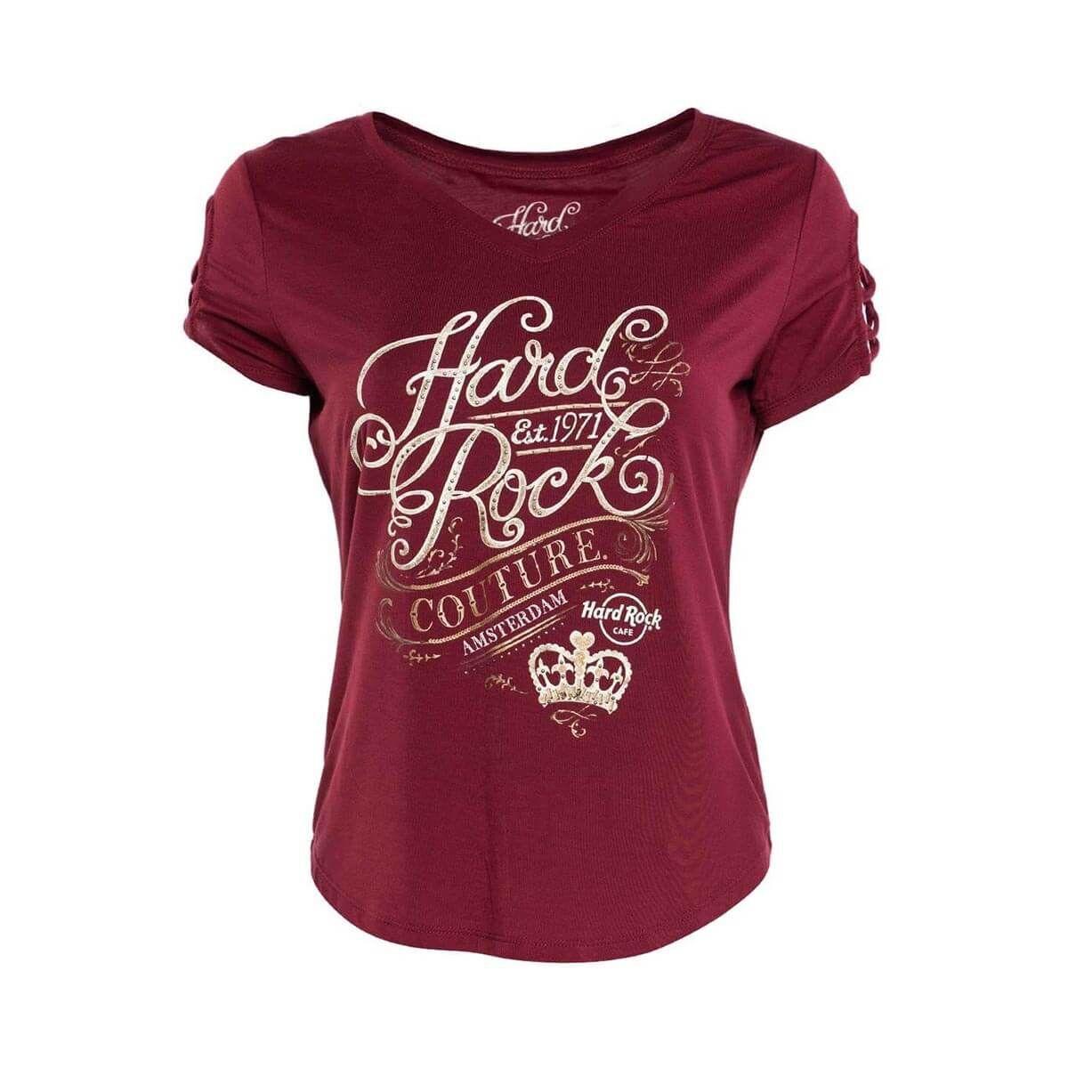 BEAD ROCKカットソー Women's Couture Lattice Sleeve Tee | Online Rock Shop