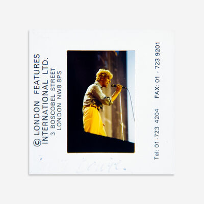 David Bowie Boxed Original Acrylic 35MM Photograph in Acrylic Case