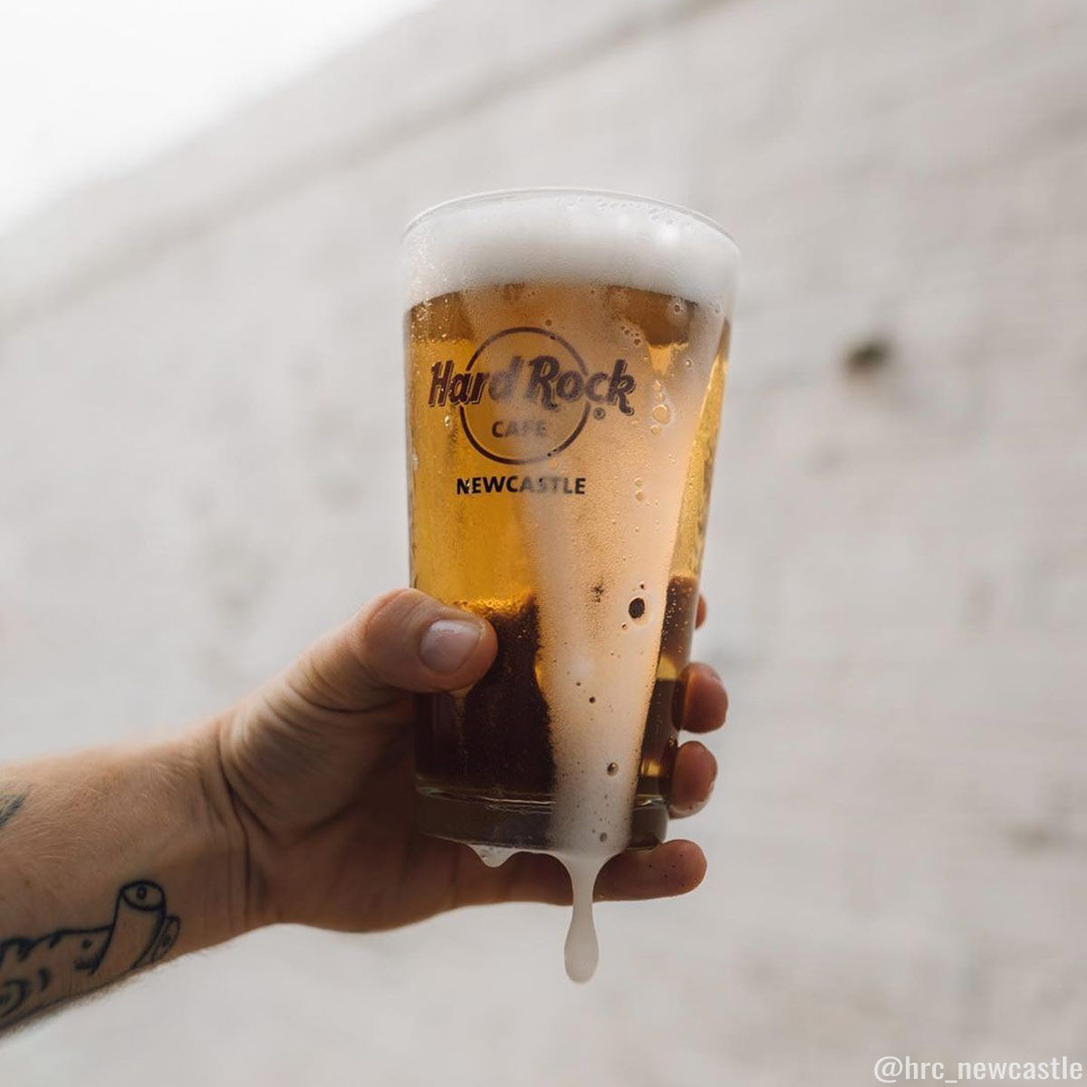 Classic Logo Pint Glass | Online Rock Shop