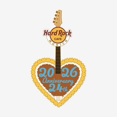 Limited Edition Munich Lebkuchen Anniversary Guitar 2026 Pin
