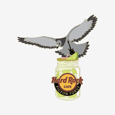 Limited Edition Pigeon Forge Party Pigeon Pin