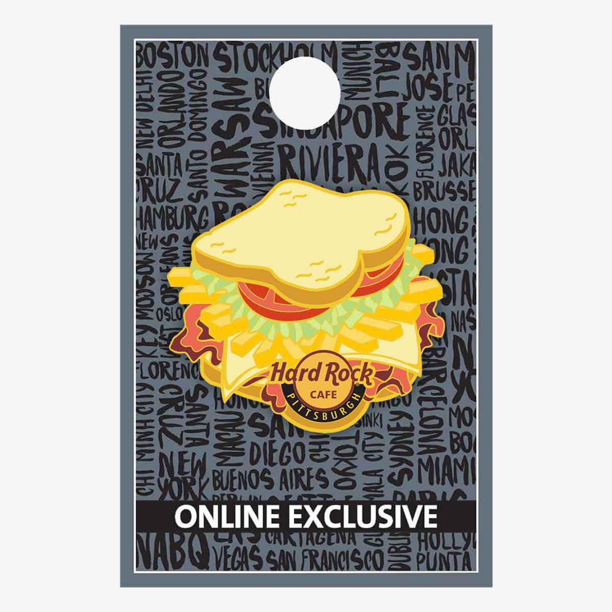 Hard Rock Cafe Pittsburg Sandwich Online Exclusive Pin | Online