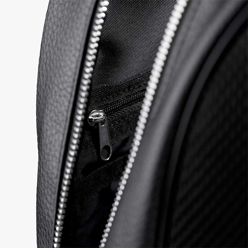 Hard Rock Black Pebbled Backpack | Online Rock Shop display picture 2