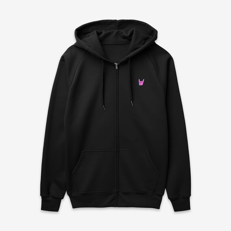 Men's BET Performance Gradient Zip Hoodie Black Online Rock Shop