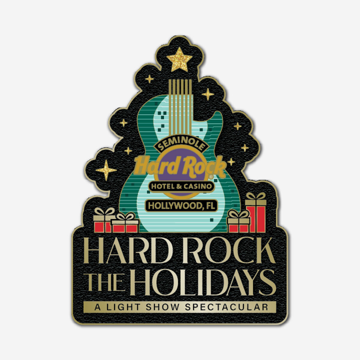Hard Rock The Holidays Festival Pin | Online Rock Shop