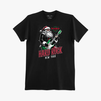 Hard Rock Santa Live Holiday Tee Black Hard Rock Santa Live Holiday Tee Black