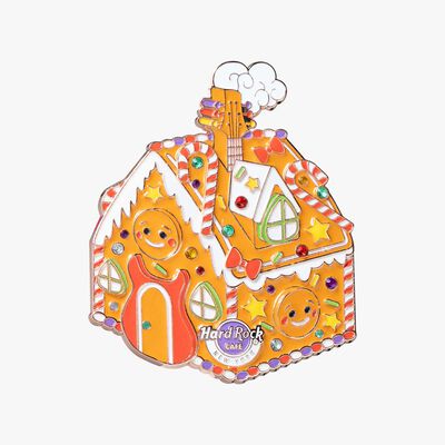 Limited Edition Jumbo Gingerbread House Pin