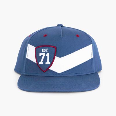 V Notch Flatbill Hat in Navy V Notch Flatbill Hat in Navy