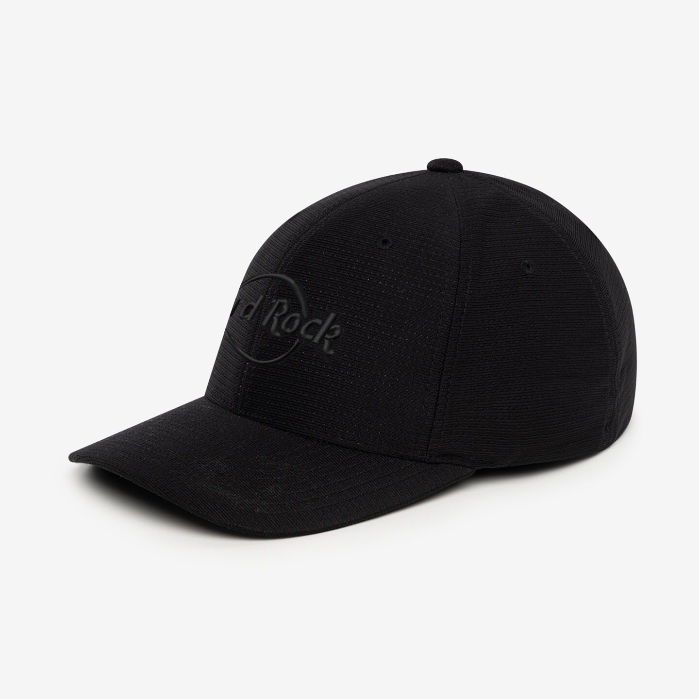 Black Nassau Fitted Hat Travis Matthew x Hard Rock Online Rock Shop