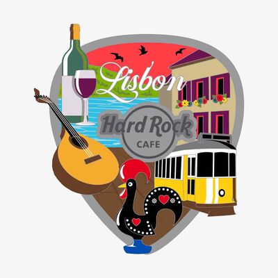 3D Scenic Collage Pick Pin