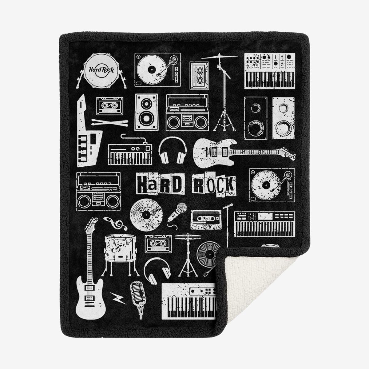 Hard Rock Instruments Blanket in Black | Online Rock Shop