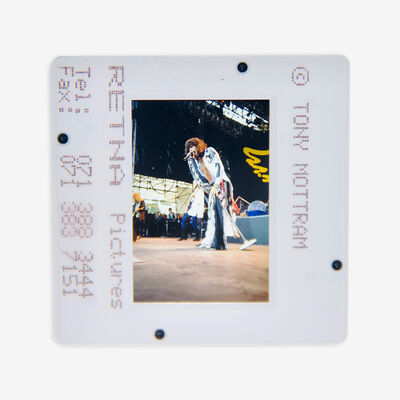 Aerosmith Original 35MM Photograph in Boxed Acrylic Case