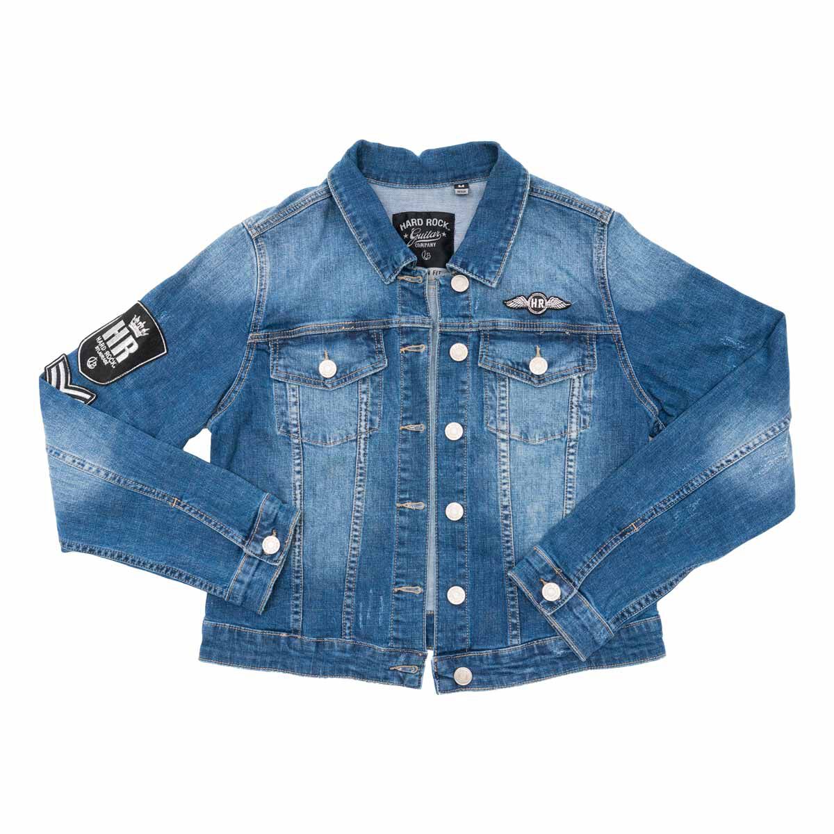 Sequin Wing Denim Jacket by Guitar Company