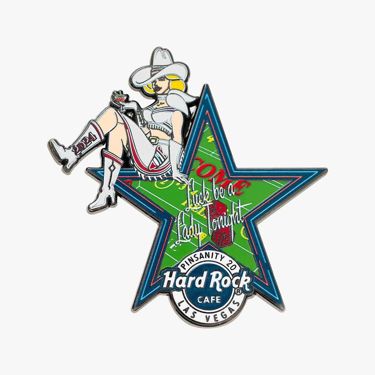 Pinsanity 20th Anniversary Cowgirl Las Vegas Pin | Online