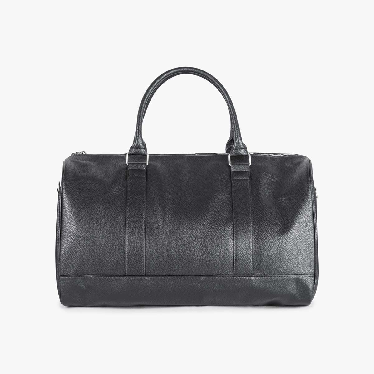 Black Pebbled Duffle Bag | Online Rock Shop
