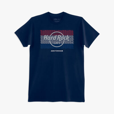 Men's Flag Repeat City Name Tee