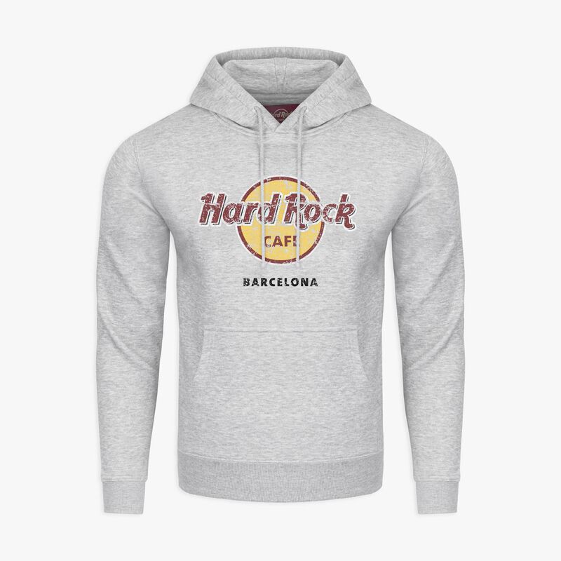 Classic Logo Hoodie in Gray | Online Rock Shop
