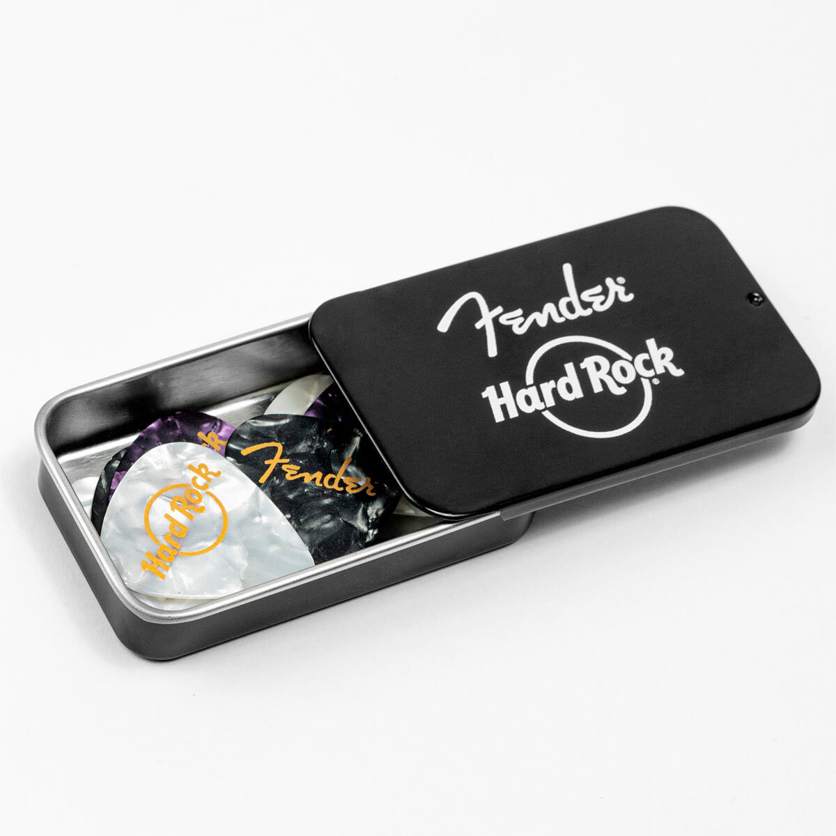 Fender shop pick tin