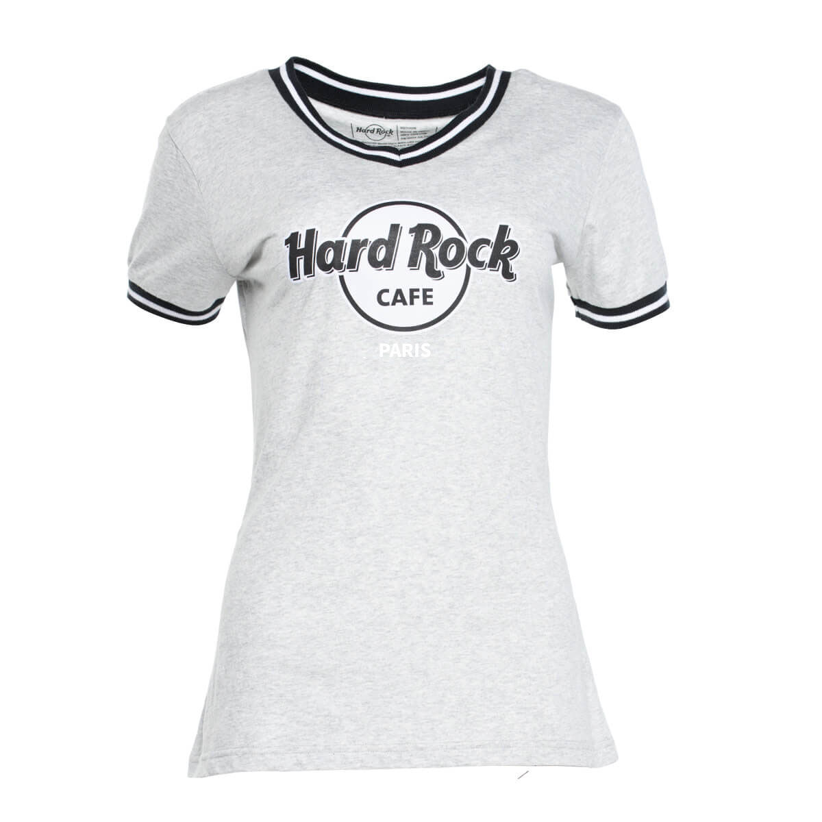 Women's Logo V-Neck Ringer Tee | Online Rock Shop