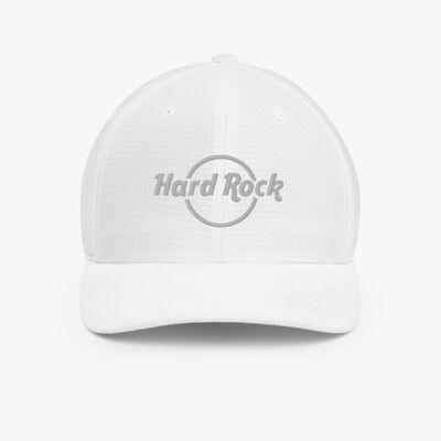Travis Mathew x Hard Rock Nassau Hat in White Travis Mathew x Hard Rock Nassau Hat in White