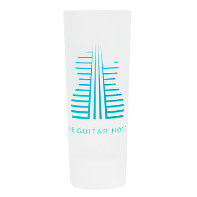 The Guitar Hotel Shot Glass