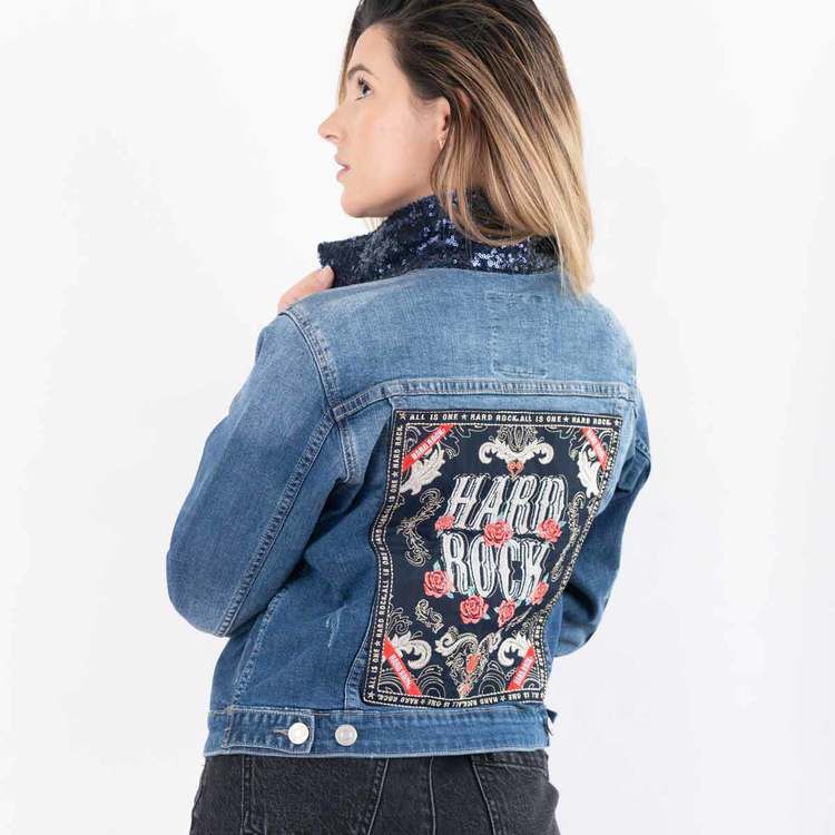 DIY Embroidered Patch Denim Jacket – Honestly WTF