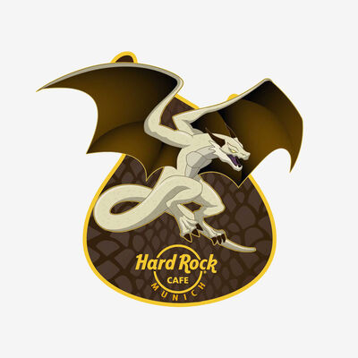 Limited Edition Dragon Guitar Pin Limited Edition Dragon Guitar Pin