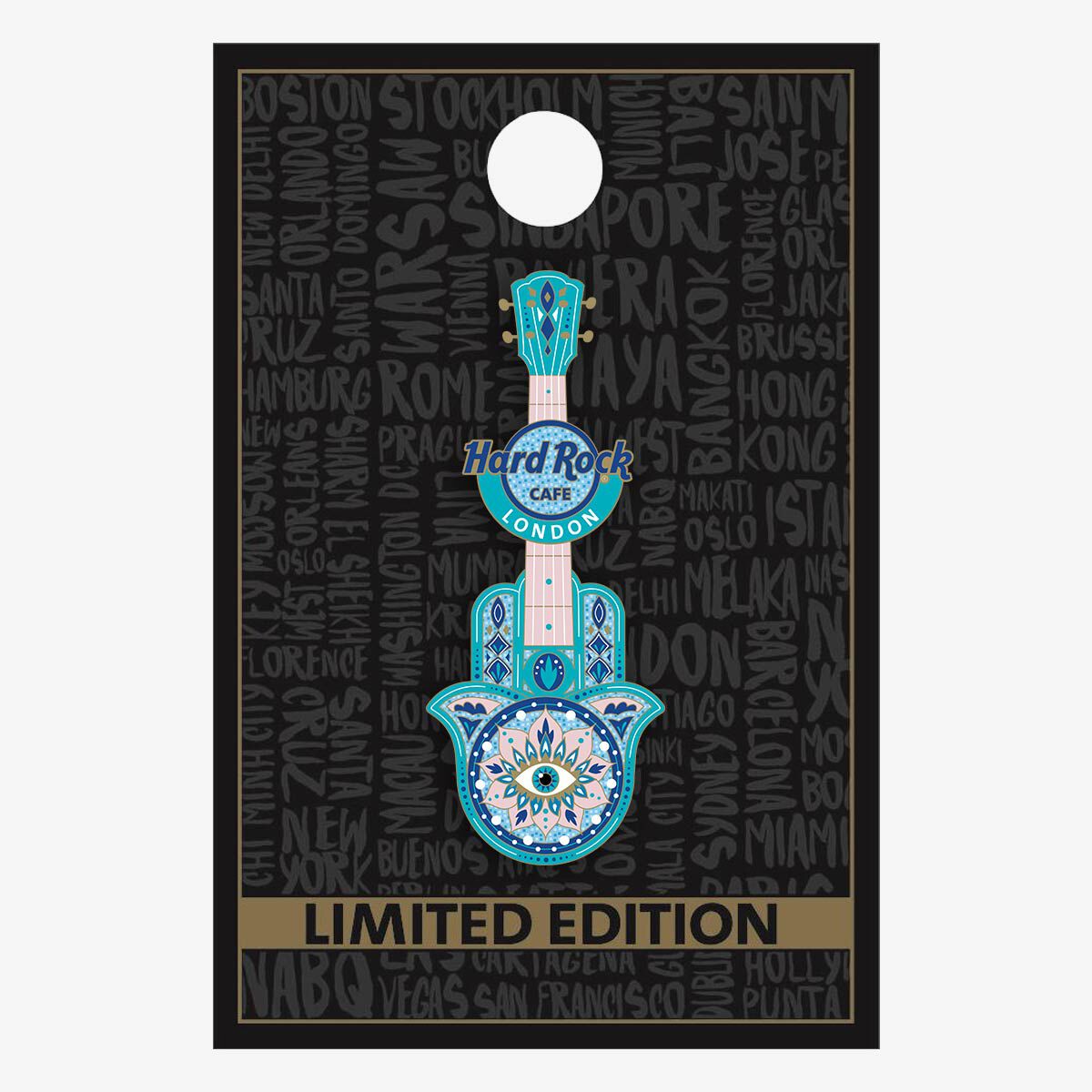 Hard Rock Hamsa Guitar Limited Edition Pin | Online Rock Shop