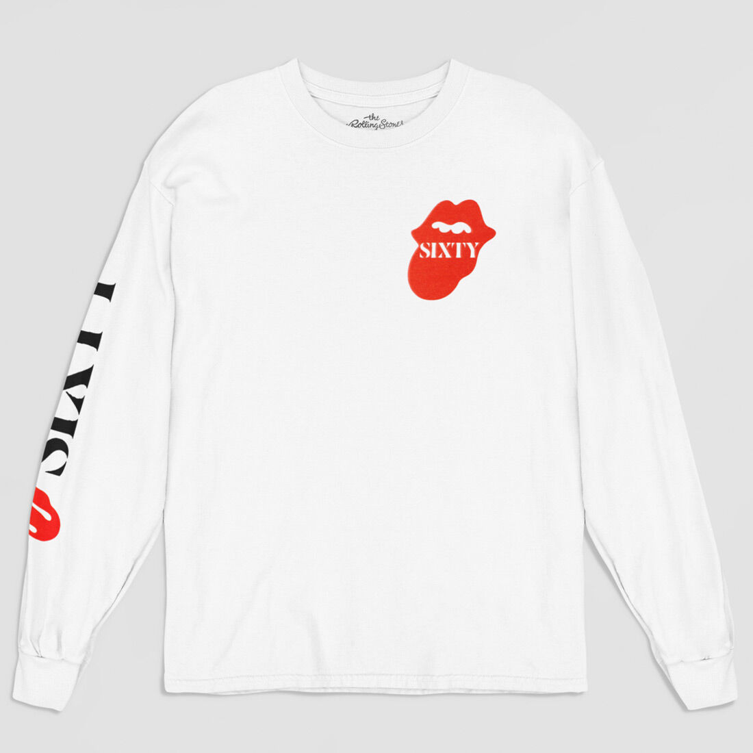 Rolling Stones Longsleeve T-Shirt in White