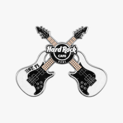 Collectible Marble Cross Guitars Pin Collectible Marble Cross Guitars Pin