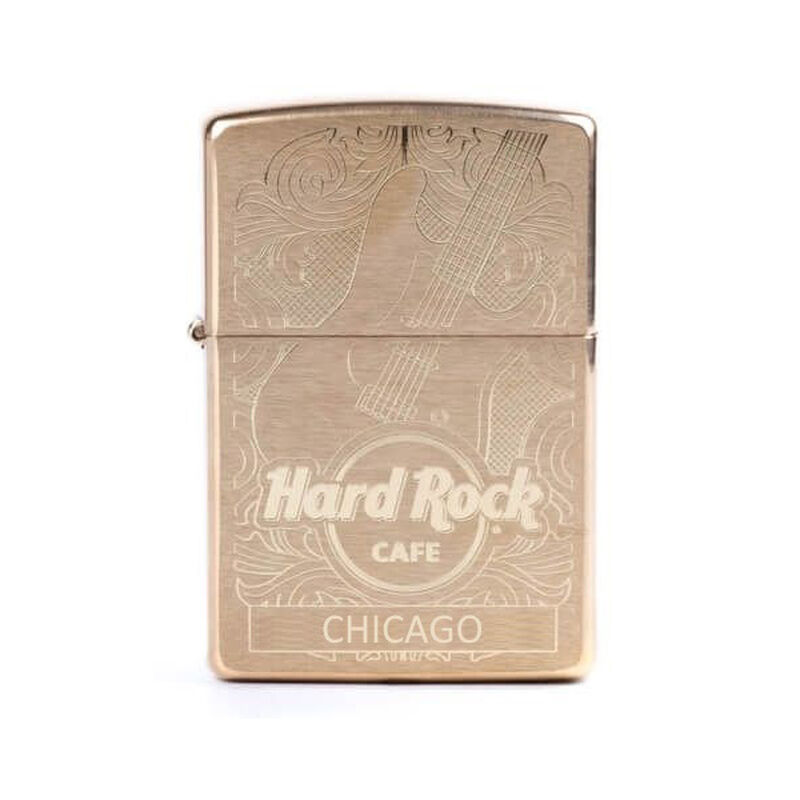 Etched Logo Zippo Lighter