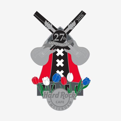 Limited Edition Amsterdam 27th Anniversary Pin