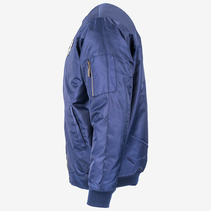 bomber jacket blue