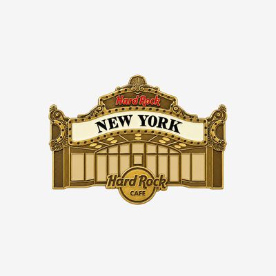 Collectible New York City 3D Facade Pin