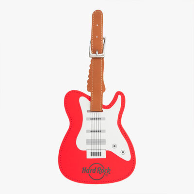 Wanderlust Electric Guitar Luggage Tag Wanderlust Electric Guitar Luggage Tag