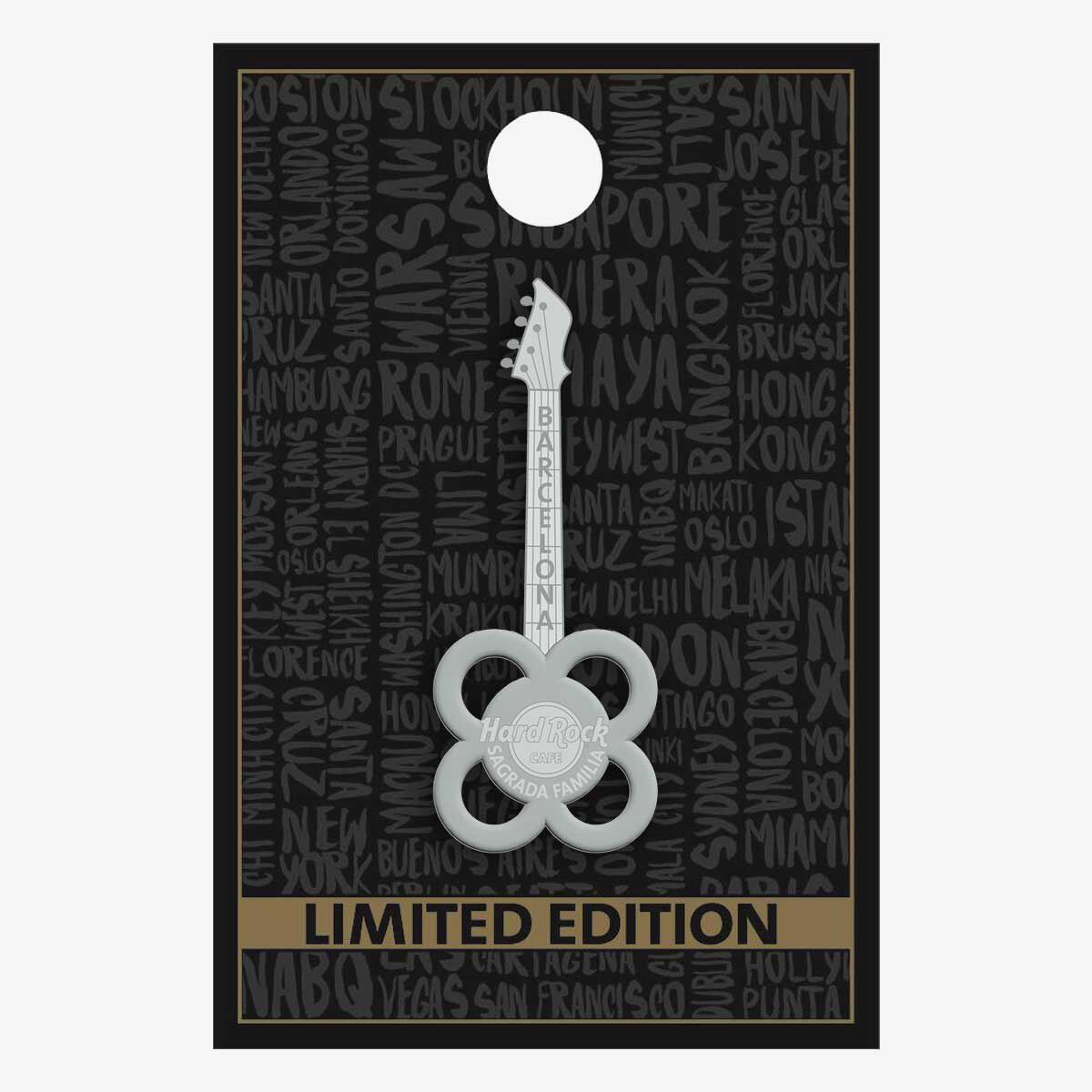 Hard Rock Cafe Sagrada Familia Panot Guitar Limited Edition Pin