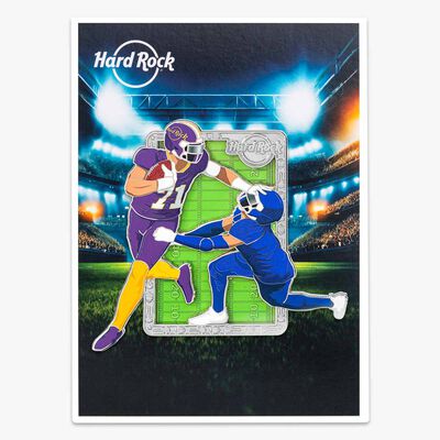 Jumbo Football Rocks Pin Jumbo Football Rocks Pin