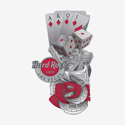 Limited Edition Las Vegas Poker Snake Pin