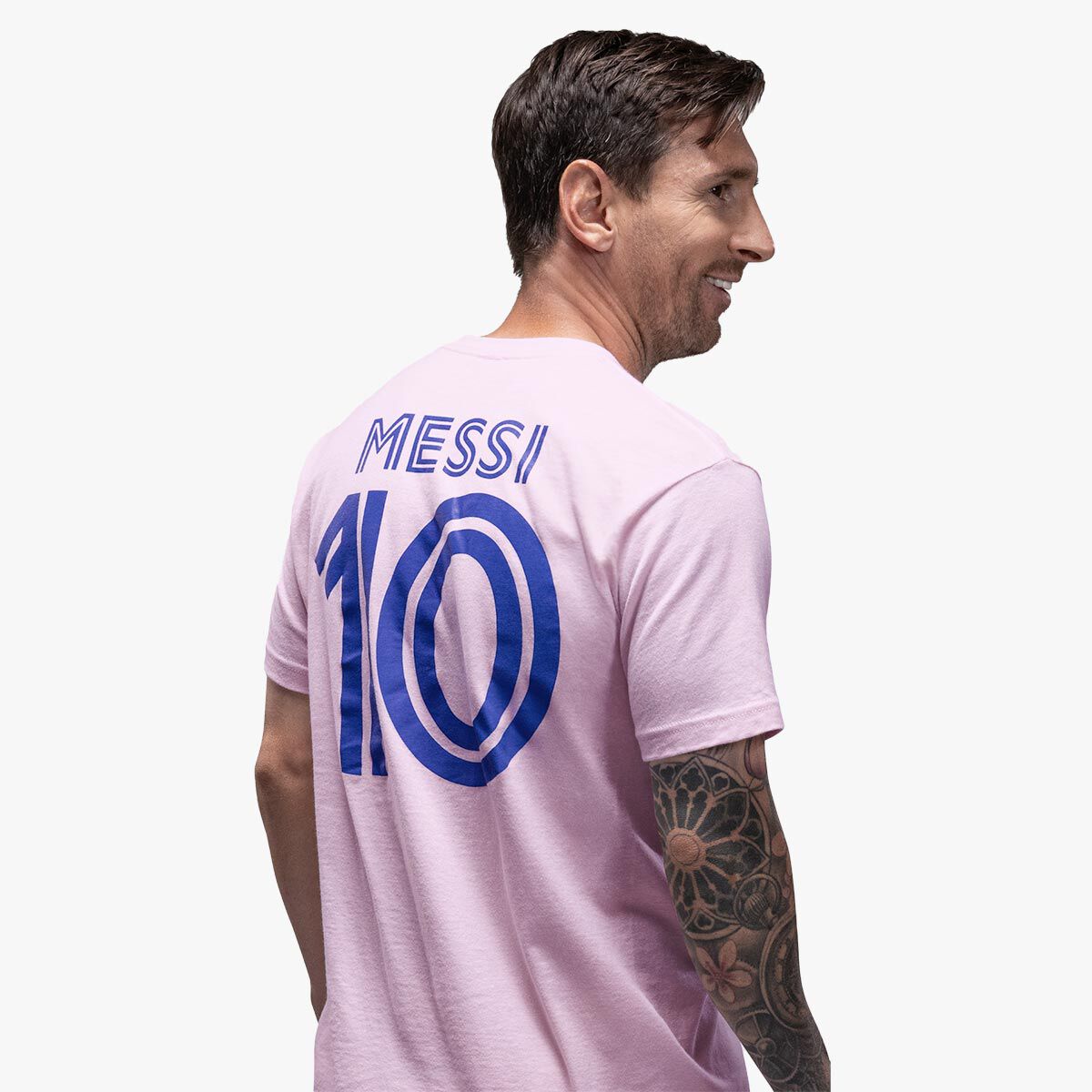 2025 Hard Rock Messi Soccer Cup Tee in Pink | Online Rock Shop