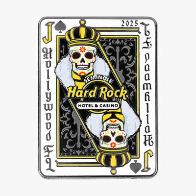 Limited Edition Hollywood, FL Sugar Skull 2025 Pin Limited Edition Hollywood, FL Sugar Skull 2025 Pin